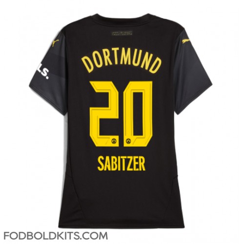 Borussia Dortmund Marcel Sabitzer #20 Udebanetrøje Dame 2024-25 Kortærmet